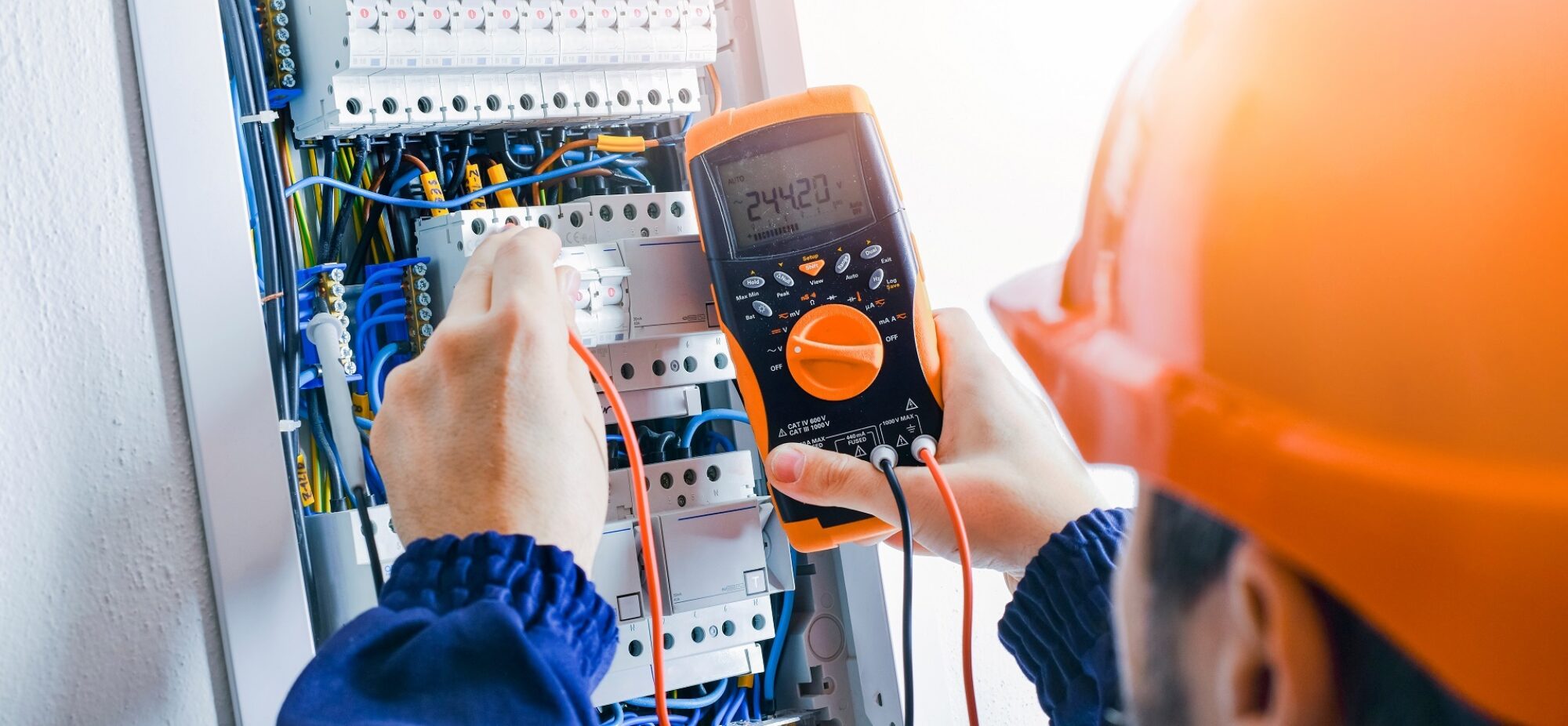 Firmus Group Homepage Electrical website